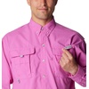 image:imageColumbia Mens PFG Bahama II Long Sleeve Fishing ShirtBright Lavender