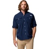 image:imageColumbia Mens PFG Bahama II Long Sleeve Fishing ShirtCollegiate Navy