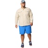 image:imageColumbia Mens PFG Bahama II Long Sleeve Fishing ShirtFossil