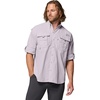 image:imageColumbia Mens PFG Bahama II Long Sleeve Fishing ShirtLavender Pearl