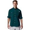 image:imageColumbia Mens PFG Bahama II Long Sleeve Fishing ShirtMidnight Teal