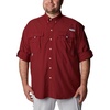 image:imageColumbia Mens PFG Bahama II Long Sleeve Fishing ShirtRed Jasper