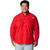 image:imageColumbia Mens PFG Bahama II Long Sleeve Fishing ShirtRed Spark
