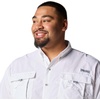 image:imageColumbia Mens PFG Bahama II Long Sleeve Fishing ShirtWhite