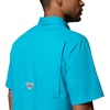 image:imageColumbia Mens PFG Blood and Guts V Short Sleeve ShirtOcean Teal