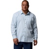 image:imageColumbia Mens PFG Harbor Peak Long Sleeve ShirtMarine Light Micro Gingham
