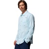 image:imageColumbia Mens PFG Harbor Peak Long Sleeve ShirtMarine Light Micro Gingham
