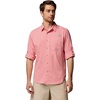 image:imageColumbia Mens PFG Harbor Peak Long Sleeve ShirtMelonade Micro Gingham