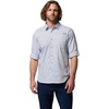 image:imageColumbia Mens PFG Harbor Peak Long Sleeve ShirtVivid Blue Micro Check
