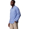 image:imageColumbia Mens PFG Harbor Peak Long Sleeve ShirtVivid Blue Micro Gingham