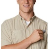image:imageColumbia Mens PFG Tamiami II Short Sleeve Fishing ShirtFossilRealtree Edge