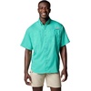 image:imageColumbia Mens PFG Tamiami II Short Sleeve Fishing ShirtGlaze Green