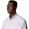 image:imageColumbia Mens PFG Tamiami II Short Sleeve Fishing ShirtLavender Pearl
