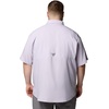 image:imageColumbia Mens PFG Tamiami II Short Sleeve Fishing ShirtLavender Pearl