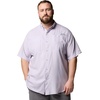 image:imageColumbia Mens PFG Tamiami II Short Sleeve Fishing ShirtLavender Pearl