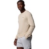 image:imageColumbia Mens PFG Uncharted Graphic Tee Long SleeveAncient Fossil HeatherRedfish Swamplands