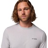 image:imageColumbia Mens PFG Uncharted Graphic Tee Long SleeveCool Grey HeatherRedfish Swamplands