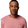image:imageColumbia Mens PFG Uncharted Graphic Tee Long SleeveRosewood HeatherGuadalupe Drift