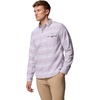 image:imageColumbia Mens PFG Uncharted Over ShirtLavender Pearl Twilights Stripe