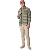image:imageColumbia Mens PFG Uncharted Over ShirtSmokey Sage Lunar Stripe