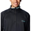 image:imageColumbia Mens Pfg Terminal Fleece 14 ZipBlackGulf Stream