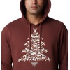 image:imageColumbia Mens Phg Hunt Star HoodieRed RocksDark Stone Hunt Tree