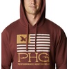 image:imageColumbia Mens Phg Hunt Star HoodieRed RocksSahara Duck Star