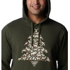 image:imageColumbia Mens Phg Hunt Star HoodieSurplus GreenDark Stone Hunt Tree