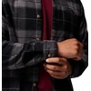 image:imageColumbia Mens Pitchstone Heavyweight Flannel IICity Grey Macro Buffalo Tartan