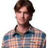 image:imageColumbia Mens Pitchstone Heavyweight Flannel IIEverblue Twilight Ombre