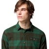 image:imageColumbia Mens Pitchstone Heavyweight Flannel IIGreenscape Macro Buffalo Tartan