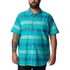 image:imageColumbia Mens Rapid Rivers Novelty Short SleeveBright Aqua Scattered Stripe