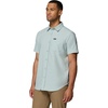 image:imageColumbia Mens Rapid Rivers Novelty Short SleeveCrushed BlueDiamond Dobby