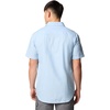 image:imageColumbia Mens Rapid Rivers Novelty Short SleeveRipple Blue Diamond Dobby Chambray
