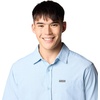image:imageColumbia Mens Rapid Rivers Novelty Short SleeveRipple Blue Diamond Dobby Chambray
