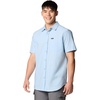 image:imageColumbia Mens Rapid Rivers Novelty Short SleeveRipple Blue Diamond Dobby Chambray