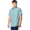image:imageColumbia Mens Rapid Rivers Novelty Short SleeveRiver Blue Diamond Dobby Chambray