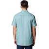 image:imageColumbia Mens Rapid Rivers Novelty Short SleeveRiver Blue Diamond Dobby Chambray