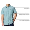 image:imageColumbia Mens Rapid Rivers Novelty Short SleeveRiver Blue Diamond Dobby Chambray