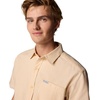 image:imageColumbia Mens Rapid Rivers Novelty Short SleeveSand Dune Diamond Dobby Chambray