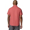image:imageColumbia Mens Rapid Rivers Novelty Short SleeveWashed RedDiamond Dobby