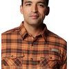 image:imageColumbia Mens Roughtail Stretch Flannel Long SleeveCordovan Ombre Tartan