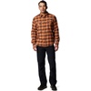image:imageColumbia Mens Roughtail Stretch Flannel Long SleeveCordovan Ombre Tartan