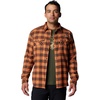 image:imageColumbia Mens Roughtail Stretch Flannel Long SleeveCordovan Ombre Tartan