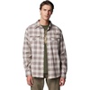 image:imageColumbia Mens Roughtail Stretch Flannel Long SleeveIron Ombre Tartan