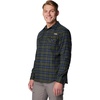 image:imageColumbia Mens Roughtail Stretch Flannel Long SleeveSurplus Green Ombre Tartan