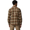 image:imageColumbia Mens Roughtail Stretch Flannel Long SleeveSurplus Green Tracking Check