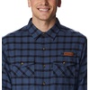 image:imageColumbia Mens Roughtail Stretch Flannel Long SleeveZinc Duck Blind Gingham