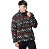 image:imageColumbia Mens Rugged Ridge Half Snap FleeceBlack Madras Multi