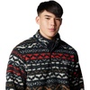 image:imageColumbia Mens Rugged Ridge Half Snap FleeceBlack Madras Multi